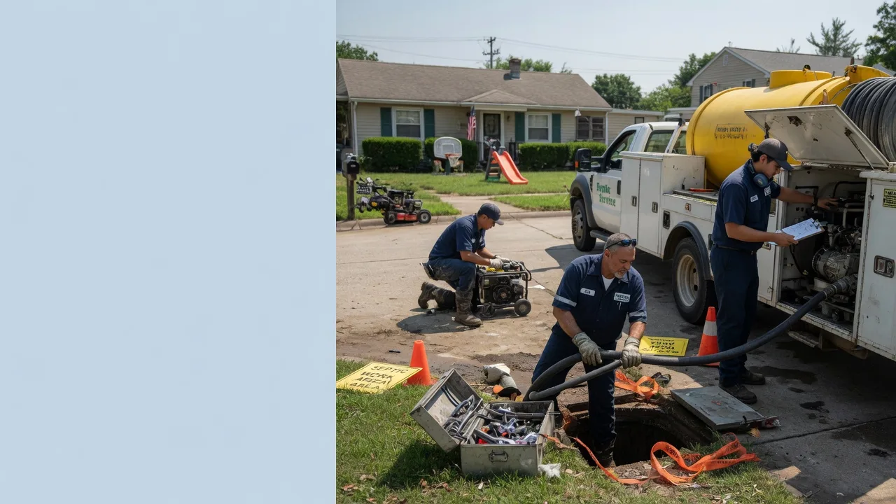 Septic Tank Pumping in Sweetwater, TX near me